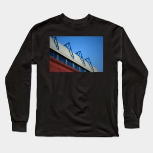 Glasgow Rangers wall art of Ibrox Stadium Long Sleeve T-Shirt